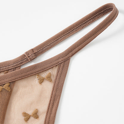 Women's Athletic Yoga Lace Underwear - Seamless Moisture Wicking Sports Briefs