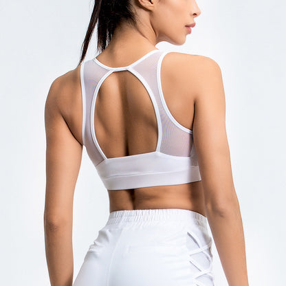 Padded Sports Bra - Quick-Dry Breathable Athletic Support