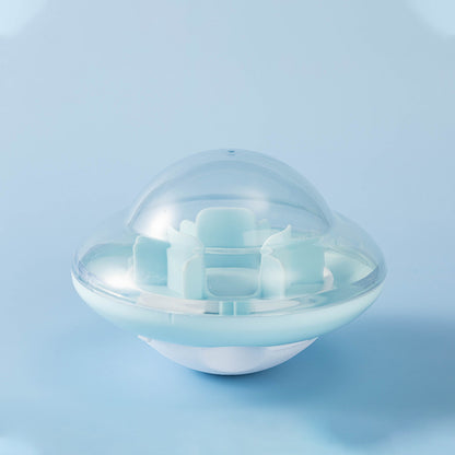 Pet Tumbler Treat Dispensing Ball Toy - Interactive Slow Feeder with Visual Cabin