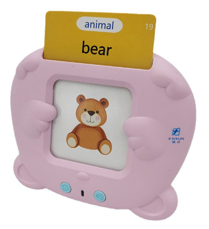 Bilingual Flashcard Learning Machine for Kids – Early Education Story & Word Card Reader