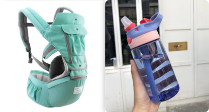 Multi-Functional Baby Hip Seat Carrier - Ergonomic Waist Stool for Infants