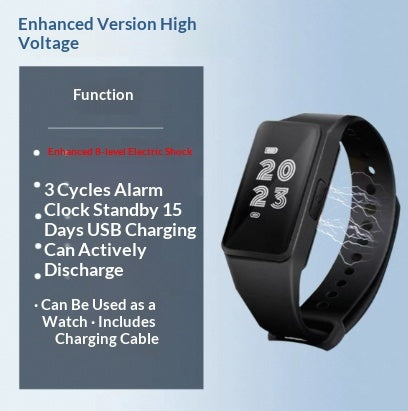 Smart Watch Alarm Bracelet - Silicone Wristband with Vibration Alert