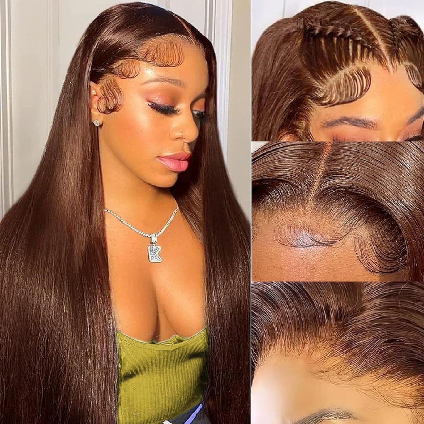 13x4 Lace Front Human Hair Wig - Natural Texture