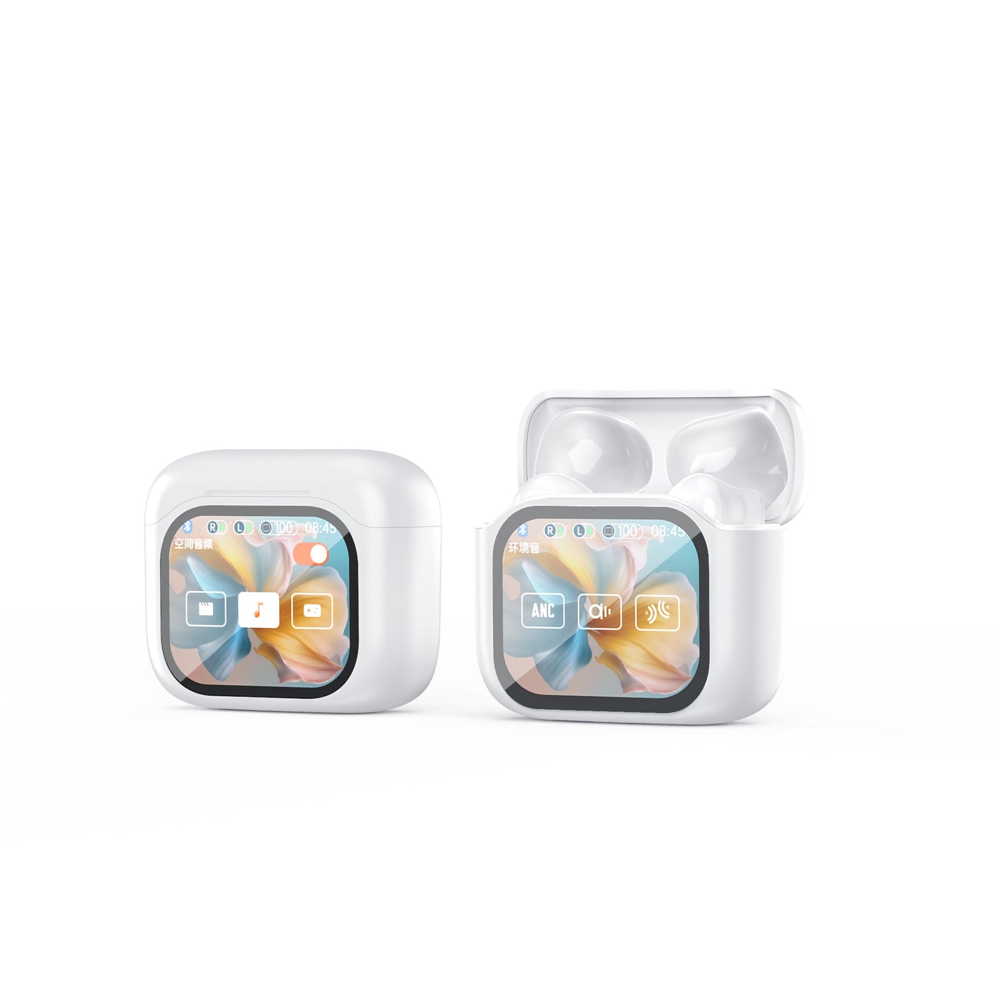 Wireless Bluetooth Headphones - Waterproof In-Ear Earbuds with Digital Display