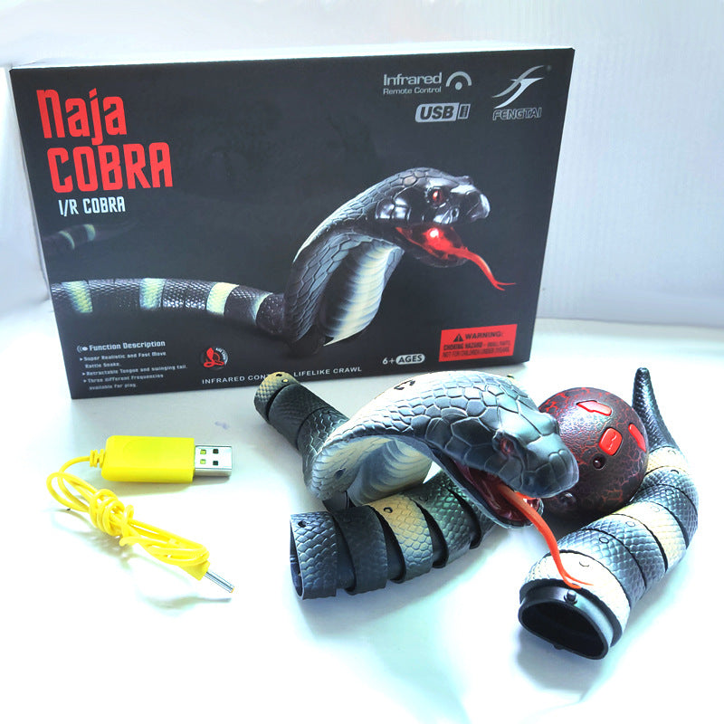 Interactive Electronic Snake Cat Toy - USB Rechargeable with Smart Sensing & Catnip