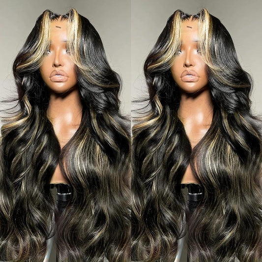13x4 Body Wave Lace Front Human Hair Wig - Natural Wave Texture
