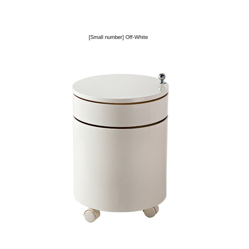 Rotating Storage Cabinet with Wheels - Multi-Tier Organizer