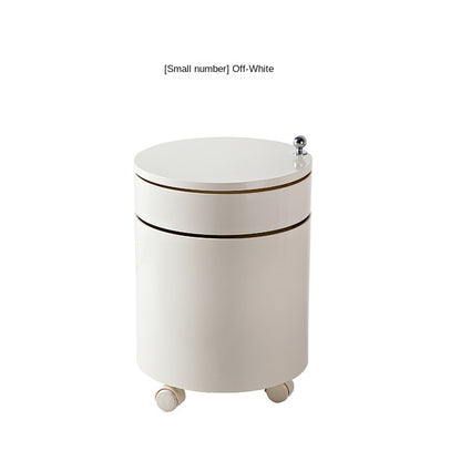 Rotating Storage Cabinet with Wheels - Multi-Tier Organizer