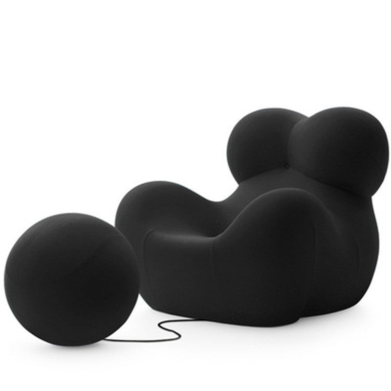 Leisure Integrated Shaping Cotton Ice Silk Lazy Sofa - Bean Bag Chair