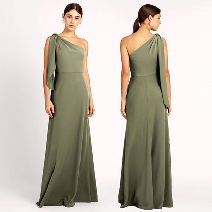 Women's Sleeveless Maxi Dress - Grass Green Polyester Long Dress, US Sizes 2-26W