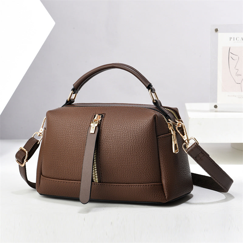 Carmine Classy Handbag - Fashion PU Leather Crossbody Shoulder Bag