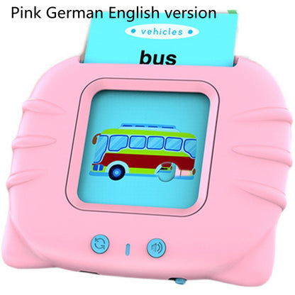 Bilingual Flashcard Learning Machine for Kids – Early Education Story & Word Card Reader