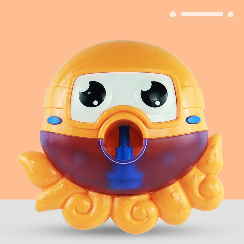 Dinosaur Baby Bath Bubble Machine - Wall-Mounted with Music for Bath Time Fun