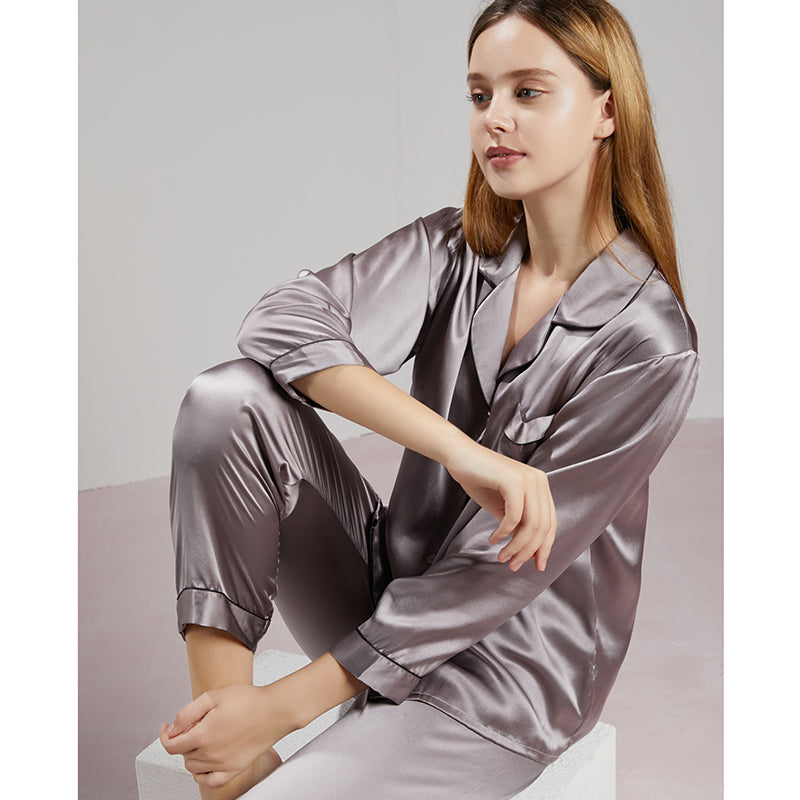 Luxe Silk Pajama Set - Spring & Summer Collection