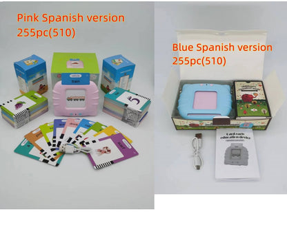 Bilingual Flashcard Learning Machine for Kids – Early Education Story & Word Card Reader
