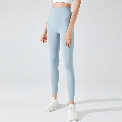High-Waist Hip-Lifting Fitness Pants - Moisture-Wicking Yoga Leggings