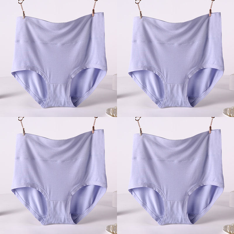 Women's Soft Modal High-Waist Comfort Panties - 4 Pack