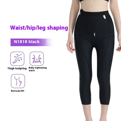 High Waist Seamless Compression Shaping Pants - Women's Body Shaper Leggings