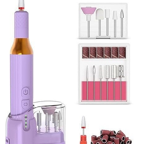 Electric Nail Drill - USB Rechargeable Portable Manicure Machine