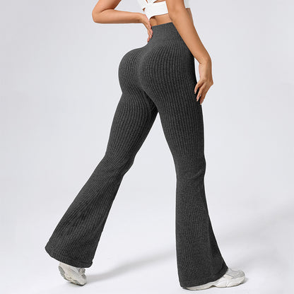 Women's High-Waist Fitness Pants - Moisture-Wicking Activewear