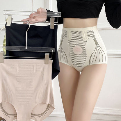 Women's High Waist Seamless Tummy Control Pants - Lightweight Shaping Leggings