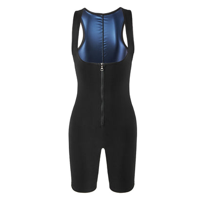 Corset Workout Sweat Suit - Intense Sweating Fitness Jumpsuit