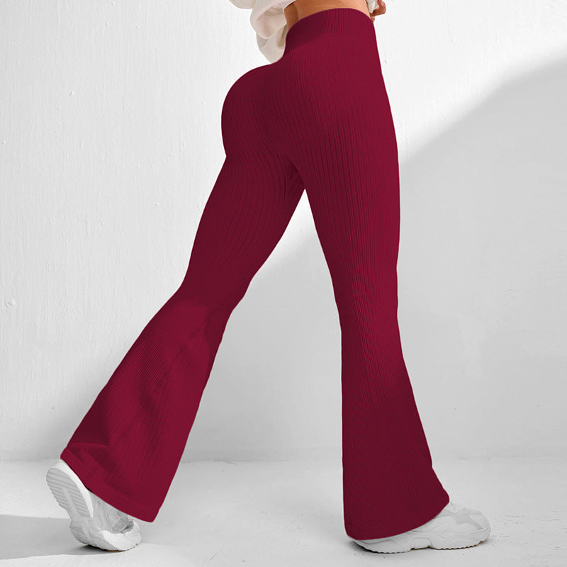 Women's High-Waist Fitness Pants - Moisture-Wicking Activewear