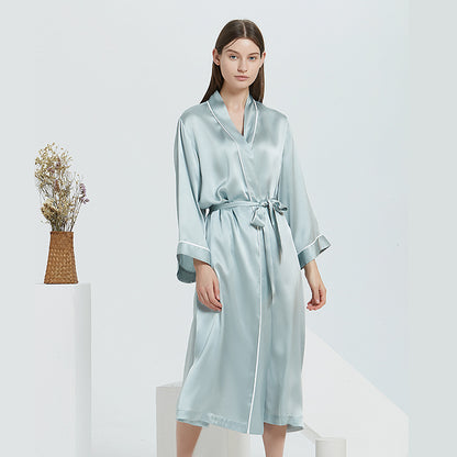 Luxe Silk Nightgown Set - Two-Piece Sleepwear