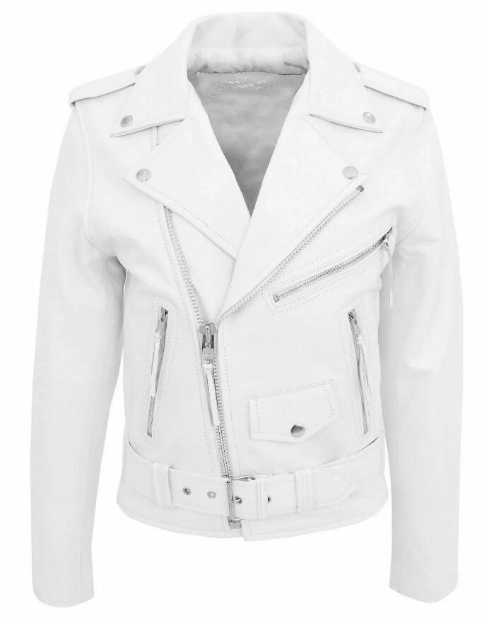 Unisex Motorcycle Leather Jacket - Spring Autumn Riding Coat