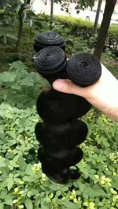Premium Body Wave Brazilian Human Hair Weave Bundle