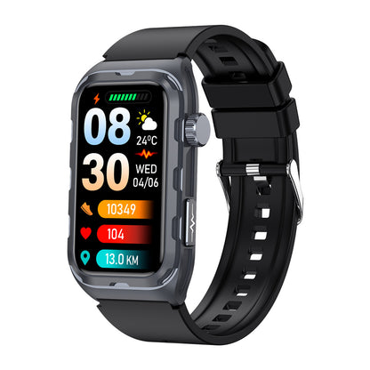 Smart Fitness Bracelet with Heart Rate Monitoring - Touch Screen