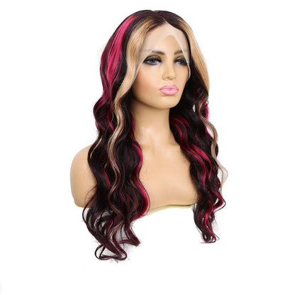 Hand-Woven Human Hair Lace Front Wig - 210% Density Former Lace Cap Wig