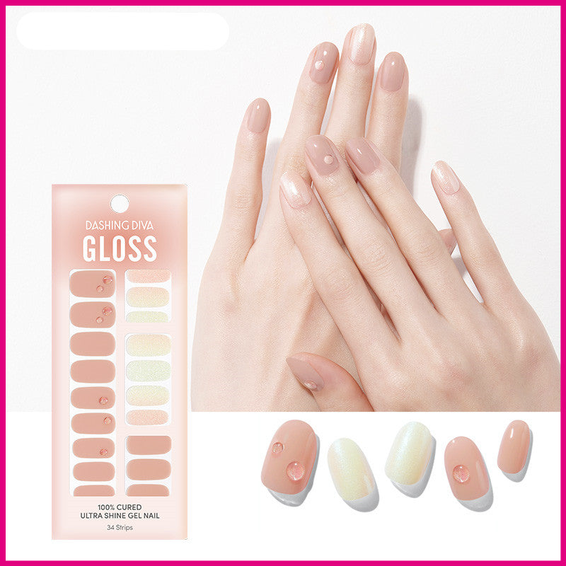 Press-On Nail Stickers - No-Bake Wearable Nail Art Patches