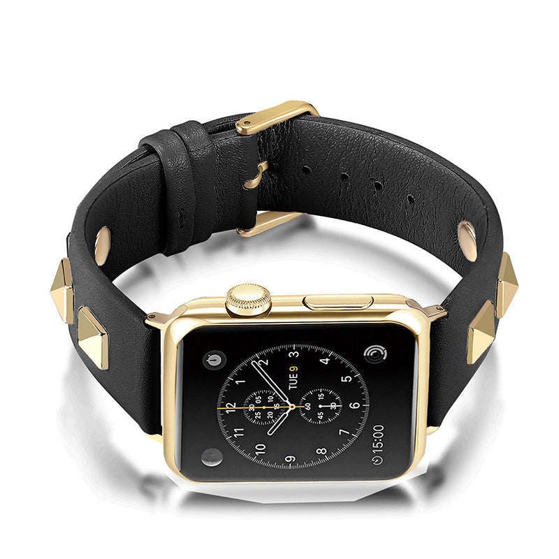 Premium Leather Apple Watch Strap - Multiple Colors & Sizes