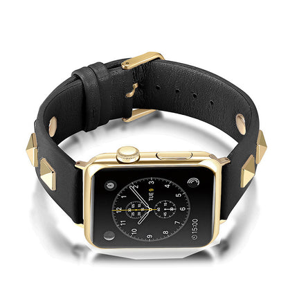 Premium Leather Apple Watch Strap - Multiple Colors & Sizes