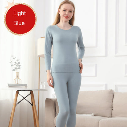 Thermal Underwear Set - Double-Sided Fleece Base Layer for Men and Women