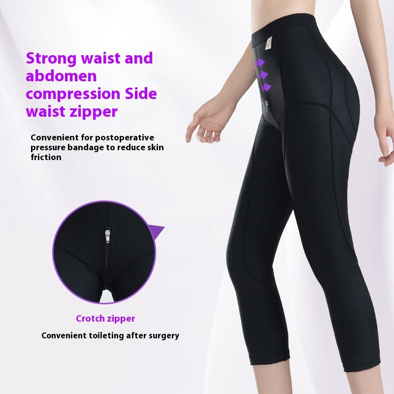 High Waist Seamless Compression Shaping Pants - Women's Body Shaper Leggings