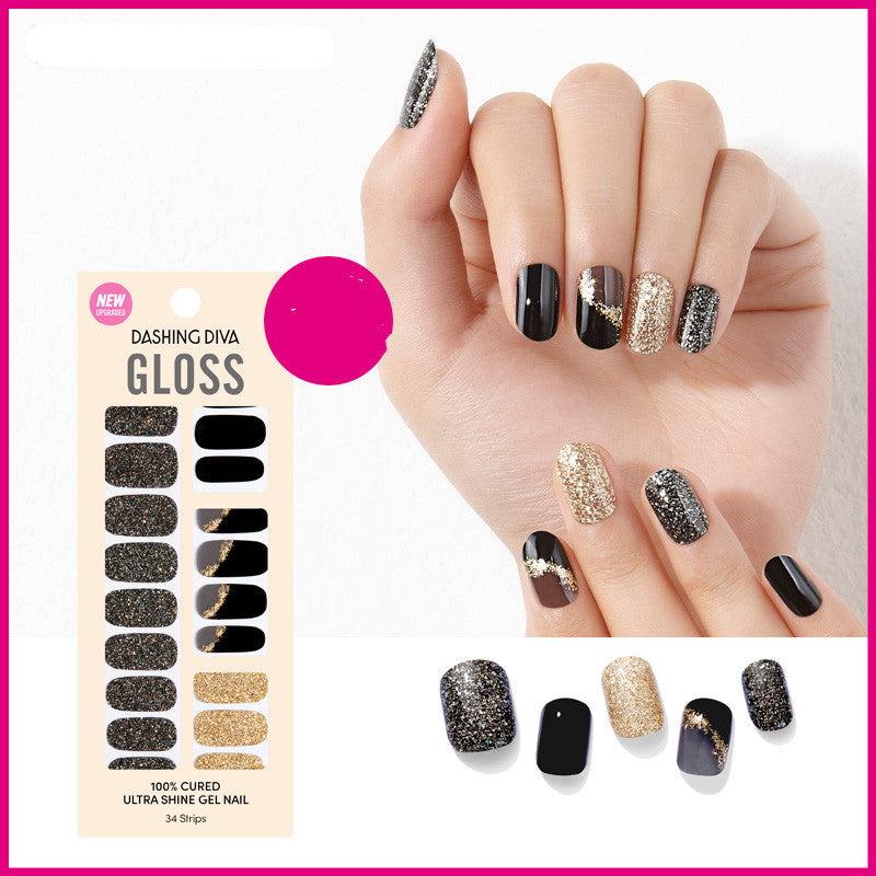 Press-On Nail Stickers - No-Bake Wearable Nail Art Patches