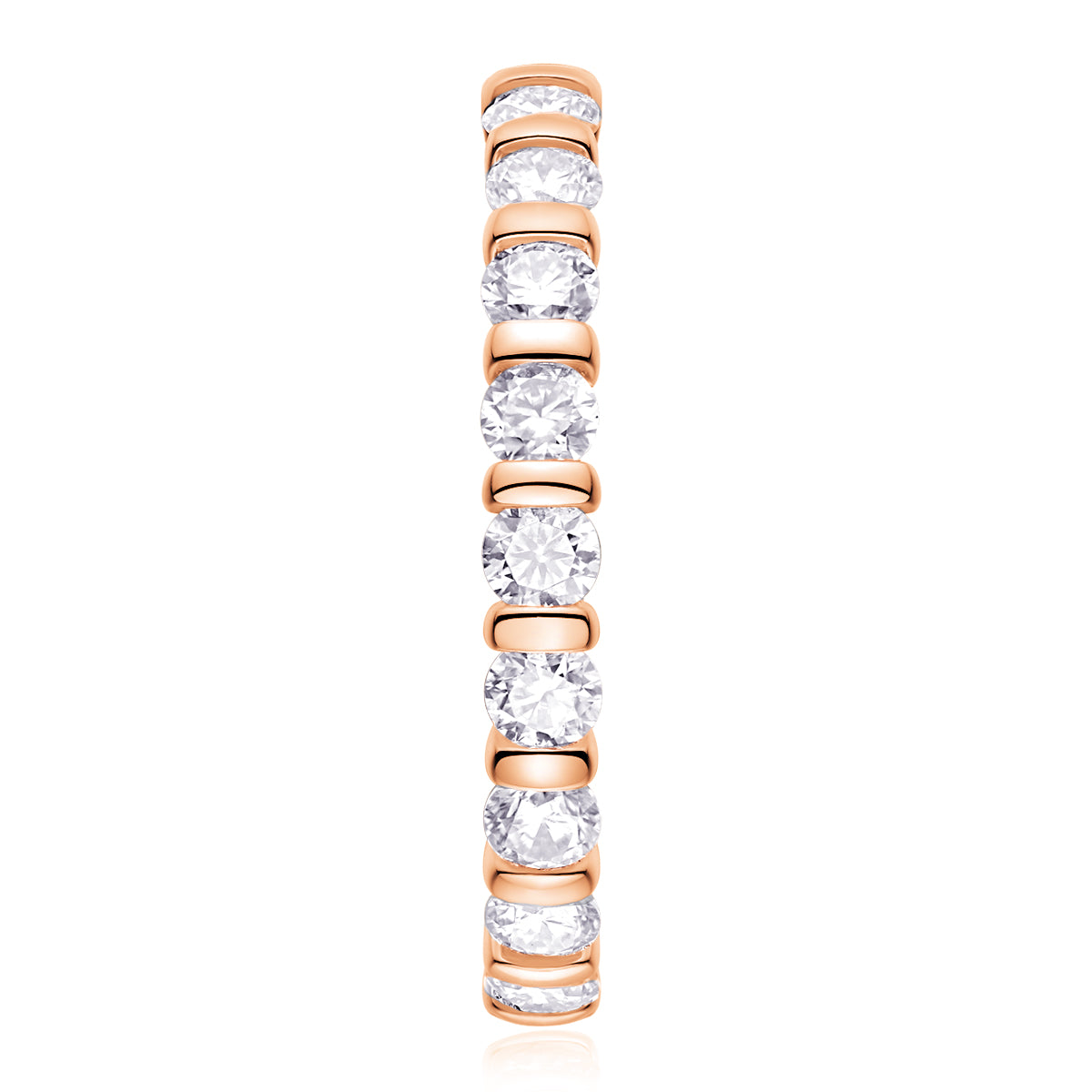 Starlight Love Moissanite Wedding Ring Set - S925 Silver Platinum Plated Engagement Ring