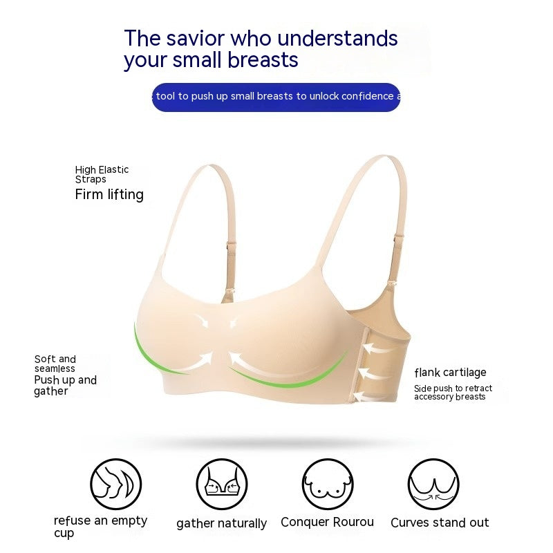 Women's Wireless Seamless Bra - Thin Cup Comfortable Support Bra