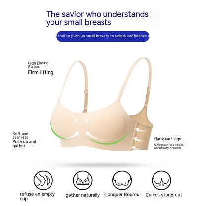 Women's Wireless Seamless Bra - Thin Cup Comfortable Support Bra