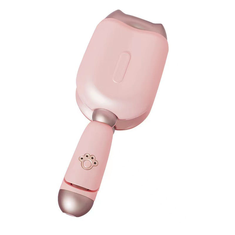 RD8218 Curling Iron | 4-Temp Settings | Eco-Alloy Heat Conductor | Wet & Dry Use | Pink