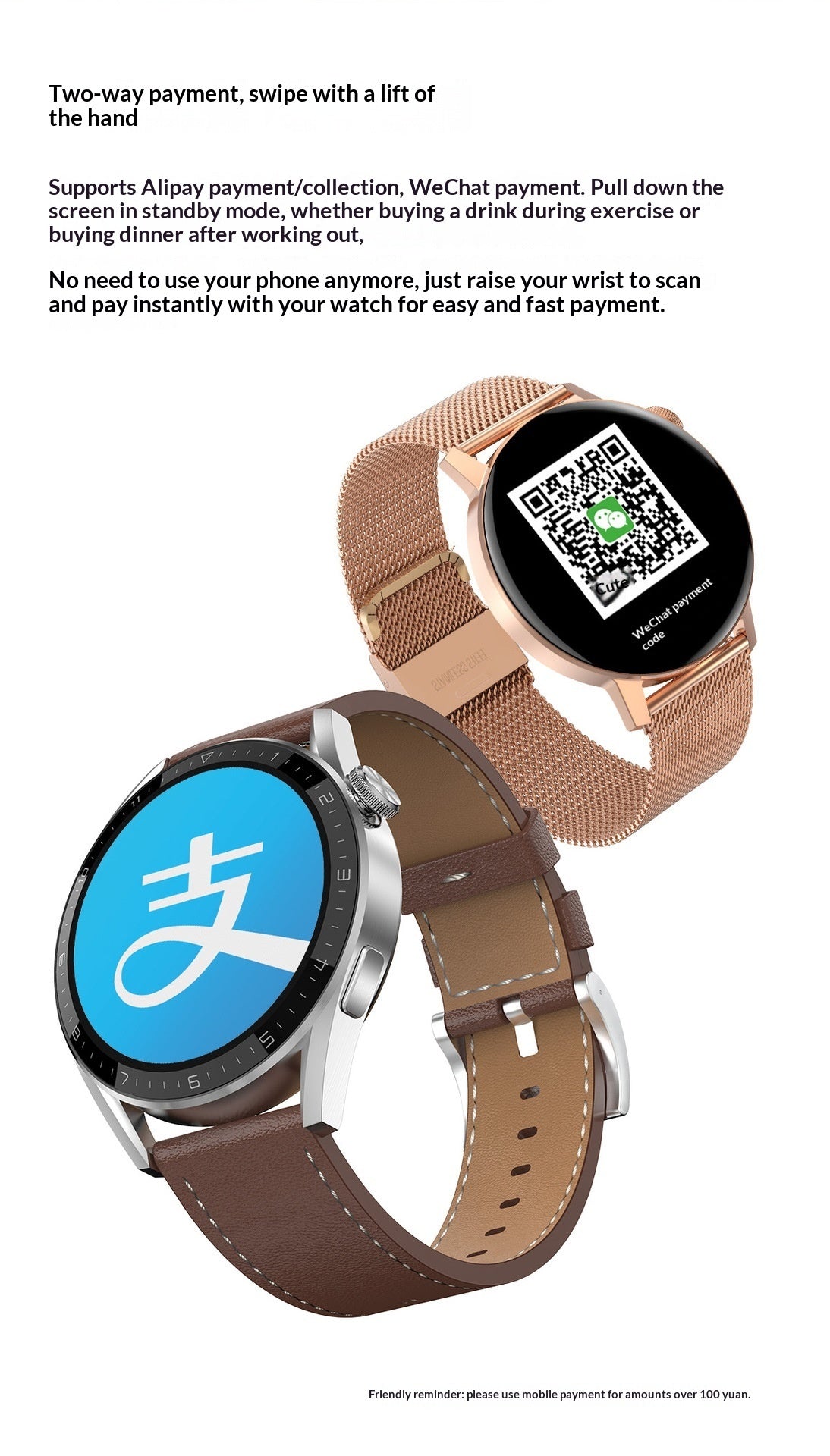 Multifunctional Smartwatch with Bluetooth Calling - Health Tracking & Fitness Monitor
