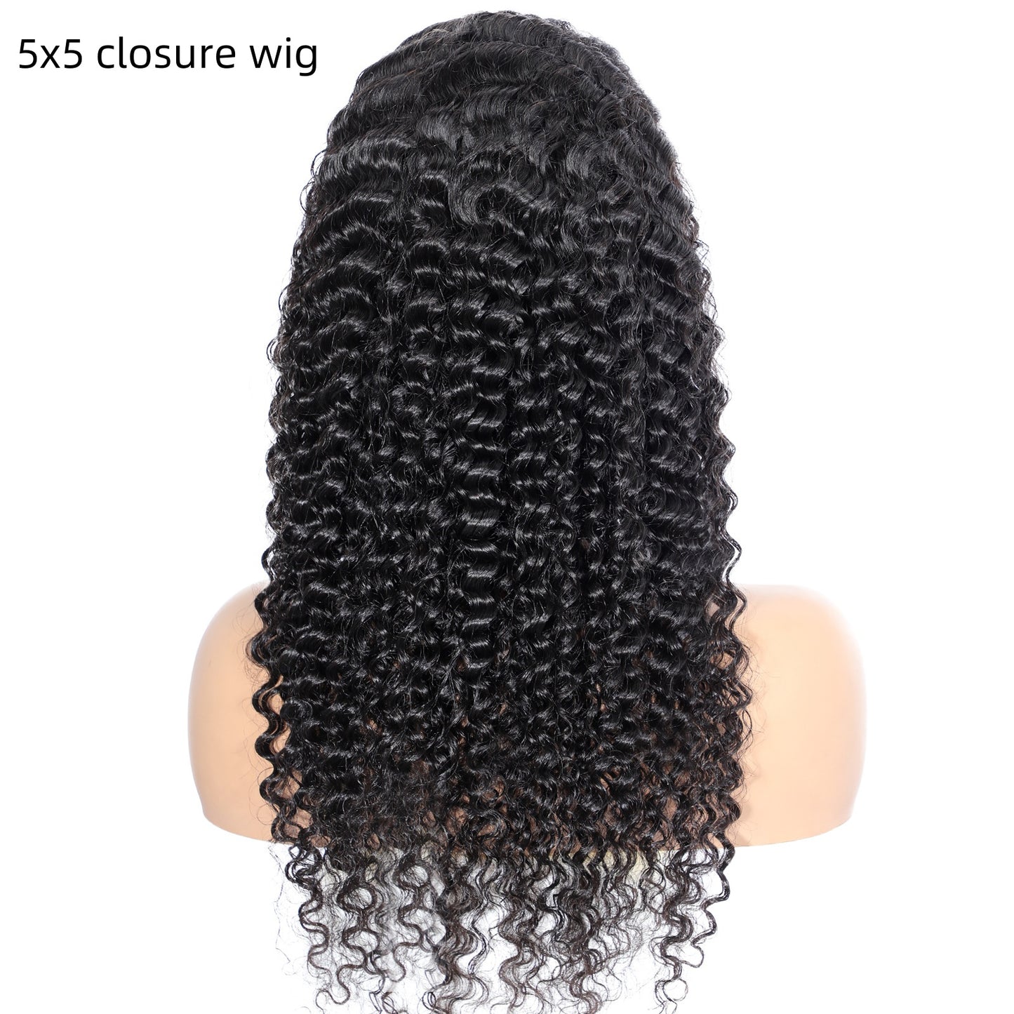 Hand-Woven Lace Front Human Hair Wig - Multiple Closure Options