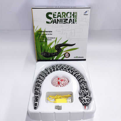Interactive Electronic Snake Cat Toy - USB Rechargeable with Smart Sensing & Catnip