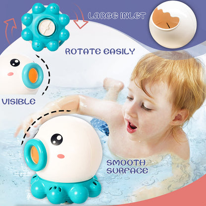 Interactive Octopus Water Spray Bath Toy for Kids