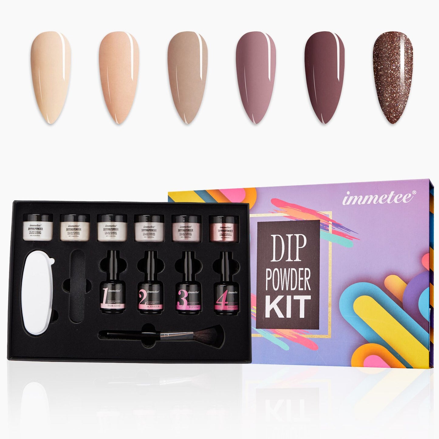 Enhanced Nail Polish Gel - Long-Lasting Light Therapy Formula