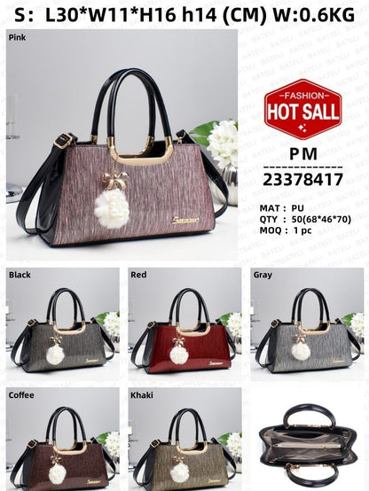 Hollow Out Envelope Crossbody Bag - Waterproof PU Leather Handbag