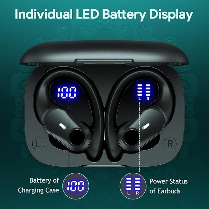 AI Translation Wireless Bluetooth Headphones - Real-Time Multilingual Earbuds with Noise Reduction