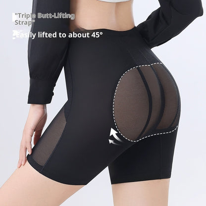 High-Waist Shaping Pants - Nylon Compression Leggings for Women